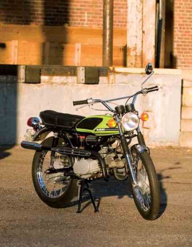 Suzuki Stinger: 15 Horsepower of Fun, Painted Green